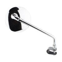 Round mirror chrome M8 - import