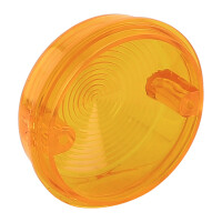 Rear turn signal cover Simson - orange - with seal