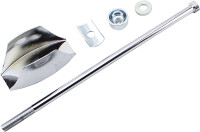Handlebar screw Pionýr 20, 21, 23 - chrome set
