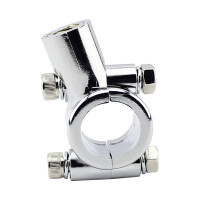 Mirror bracket M8 plastic - chrome