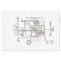 Electrical installation Simson S51 12V - import