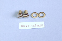 Jawa Pionýr 20-polished stainless steel set of screws for the entire motorcycle