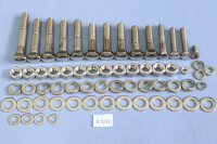 Jawa Pionýr 20-polished stainless steel set of screws for the entire motorcycle