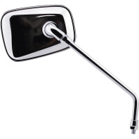 Oval (square) mirror M8 chrome - import