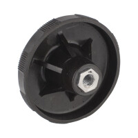 Steering nut ČZ 150C, Perák - bakelite (without logo)