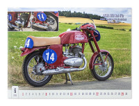 Calendar Czech Motorcycles 2025 - 42x32cm