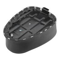 Saddle Stadion S22 - black, leatherette Dollar
