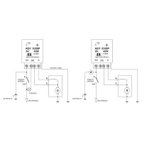 Dynamo regulator 6V 45W AEV with grounding ( + )