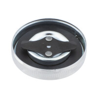 Simson tank cap - chrome - MZA