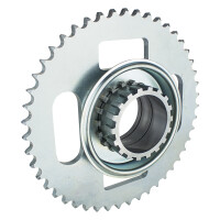 47t rosette with hub Jawa/ČZ 125, 175 Swingarm (burnt)