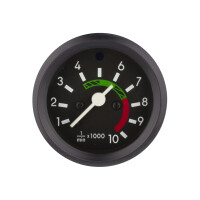 Tachometer Simson S51 - black frame