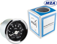 Speedometer Simson S51 - chrome frame MZA