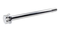 Simson rear wheel axle - chrome