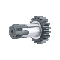 Wheel with hub Jawa 350 type 638, 639, 640 - Czech Republic - 2nd type