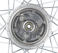 Pionýr wheel 05, 20, 21, 23 - standard thread M 3 - chrome