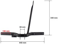 Footrest holder Pionýr type 05