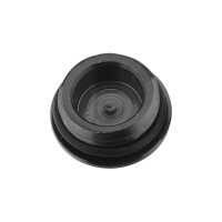 Simson aluminum oil plug - black