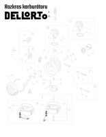 Dellorto Babetta carburetor float chamber cap screw