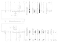 Simson drive shaft spacer D24x35x1.2