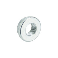 Inner valve nut - threaded - zinc