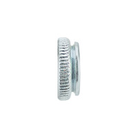 Inner valve nut - threaded - zinc