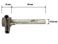 Shift shaft with driver Jawa 125,175 type 355, 356 - original Czechoslovakia