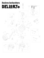 Dellorto Babetta slide cap screw