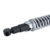 Simson rear shock absorber - chrome spring (set) - CZ