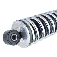 Simson rear shock absorber - chrome spring (set) - CZ