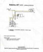 Electrical installation Babetta 207 - Gyt