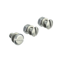 Pionýr aluminum bag retaining screws - stainless steel set