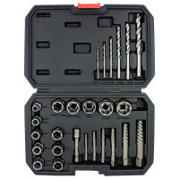Broken screw extractors - case set 26pcs