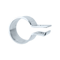 Exhaust clamp ETZ 125, 150 - front chrome - MZA