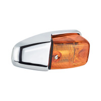 Turn signal on the rear plate - Jawa/ČZ - chrome
