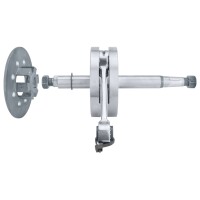 Crankshaft Stadion with carrier - SPORT - Profi - stroke 48mm - triangular