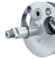 Crankshaft Stadion with carrier - SPORT - Profi - stroke 48mm - triangular