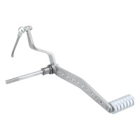 Gear lever Pioneer 550,555 - stainless steel - Tuning - cross version