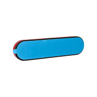 Rear adhesive reflector - red