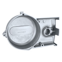 Engine cover Simson AL - right, silver