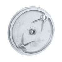 Front brake shield Pérák - 150mm - bare - after cleaning