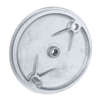 Front brake shield Pérák - 160mm - bare - after cleaning