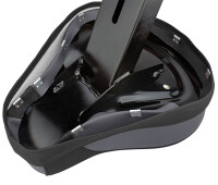 Saddle cover Babetta 210, 225 - black/grey buckles - Czech Republic