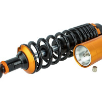 Rear gas shock absorber Pionýr, Babetta - black/gold - set