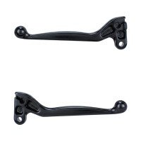 Aluminum levers Simson S51, SR50 - set PL - black - MZA