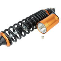 Simson rear gas shock absorber - black/gold (model 2023) - set