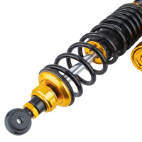Simson rear gas shock absorber - black/gold (model 2025) - set