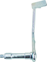 Rear brake lever Pionýr 05 (for covers) - high - PROFI