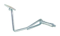 Rear brake lever Pionýr 20 (for covers) - high - PROFI