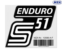 S51 Enduro MZA mailbox sticker