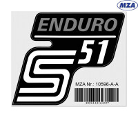 S51 Enduro MZA mailbox sticker